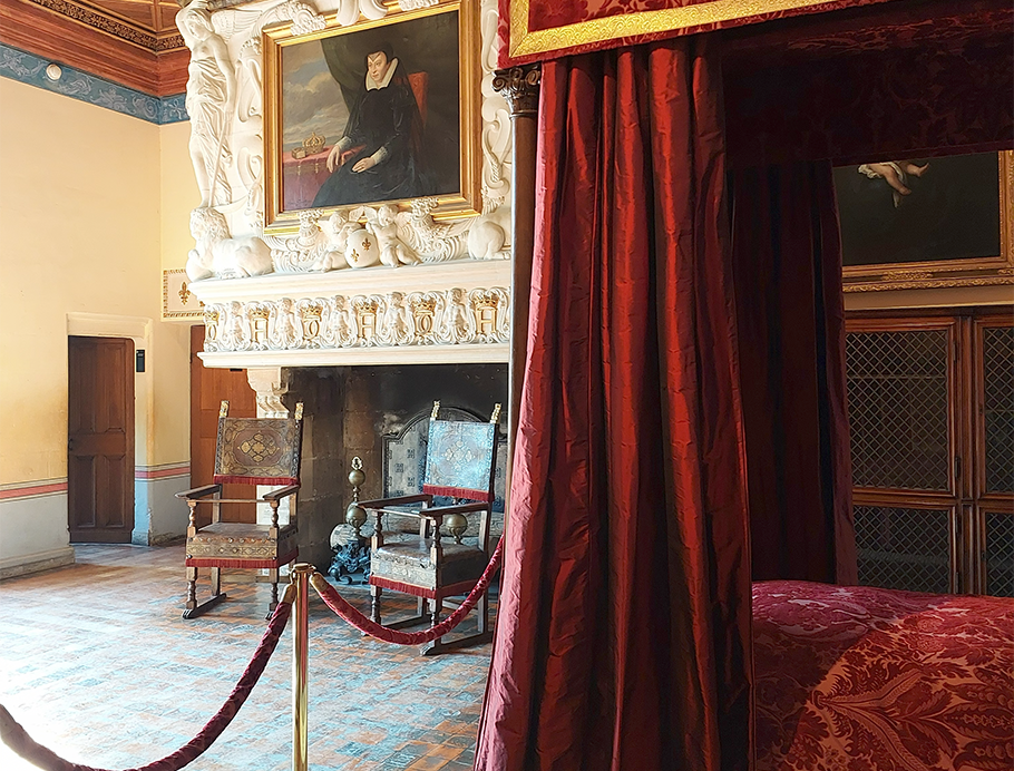 Interior of Chateau de Chenonceau, Loire Valley, France by Vicki Rothwell